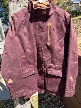 Legendary Whitetails womens Barn Jacket Medium Flannel lined